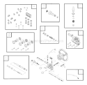 Page B Diagram and Parts List for 020305-0  Briggs and Stratton Pressure Washer